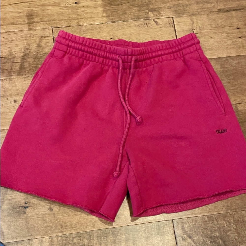 Aerie Black, TNA Rose and Aerie Blue Women's Shorts Trio - Picture 2 of 7